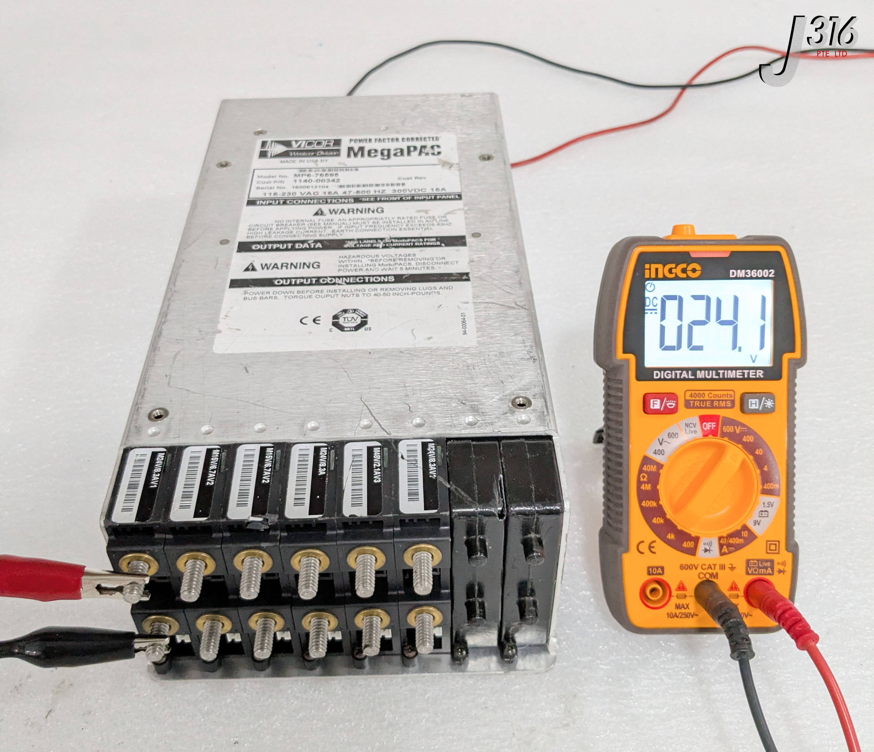 2169 APPLIED MATERIALS VICOR MEGAPAC POWER SUPPLY PFC, MP6-76595